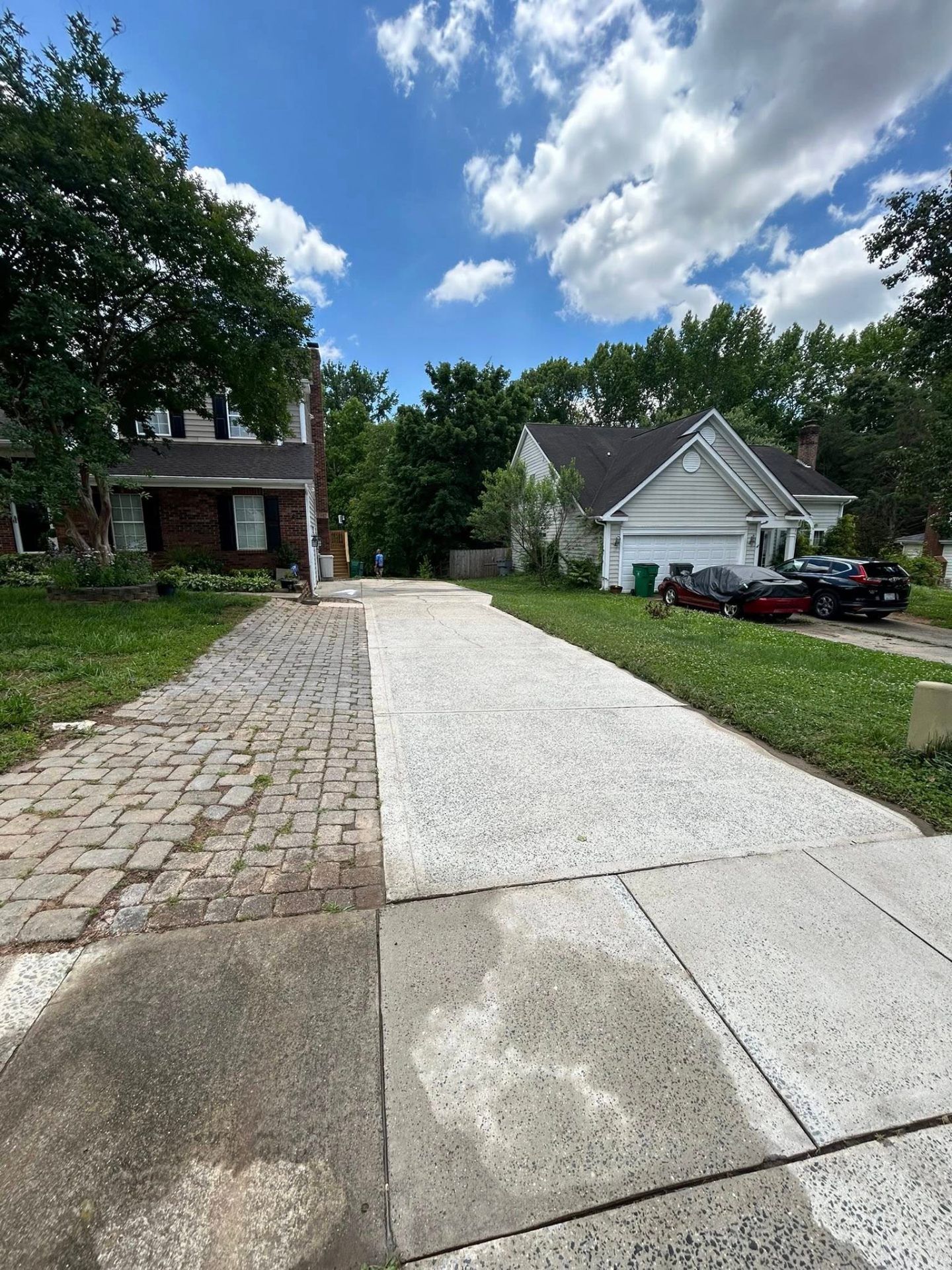 Landscaping work sample